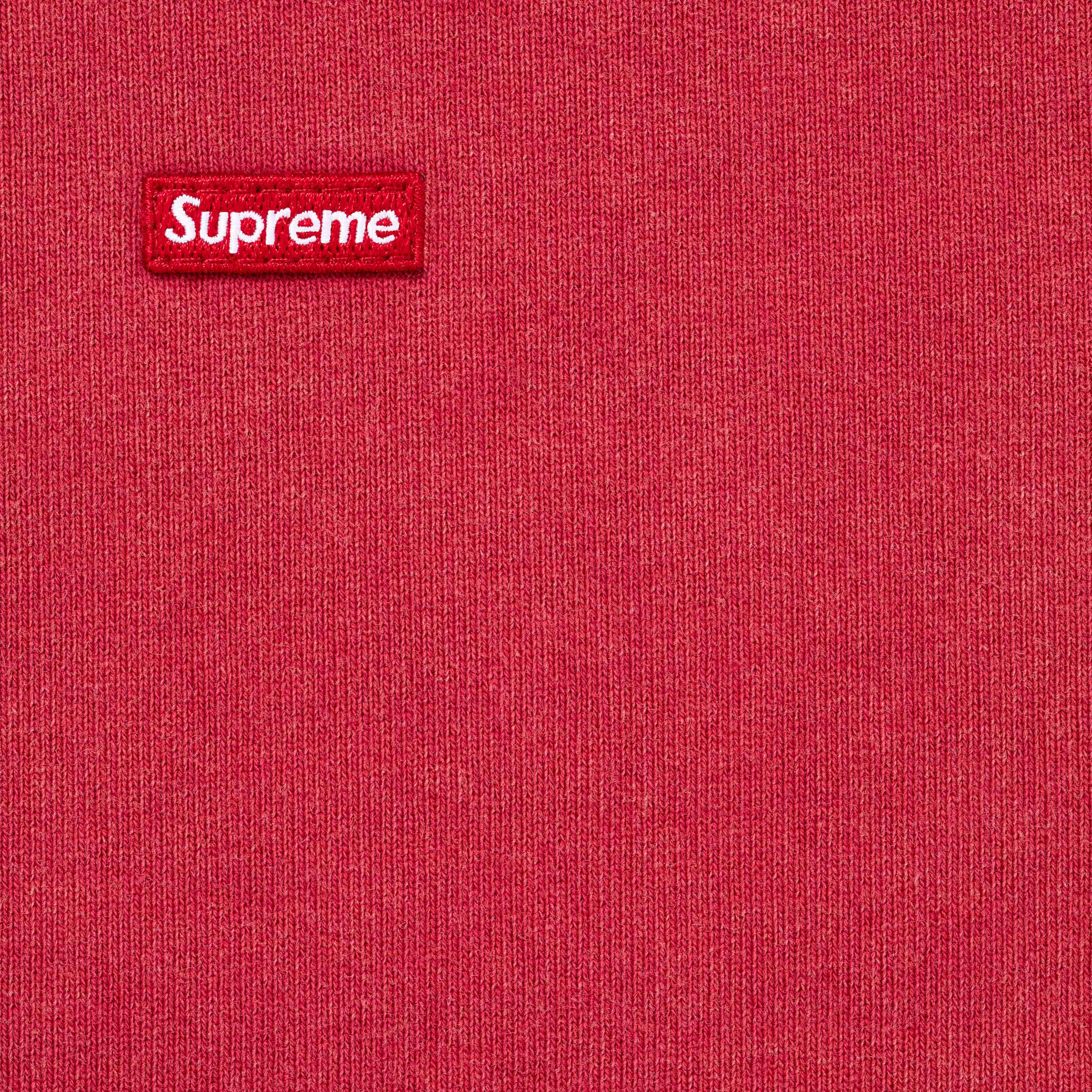 Small Box Zip Up Hooded Sweatshirt view 9
